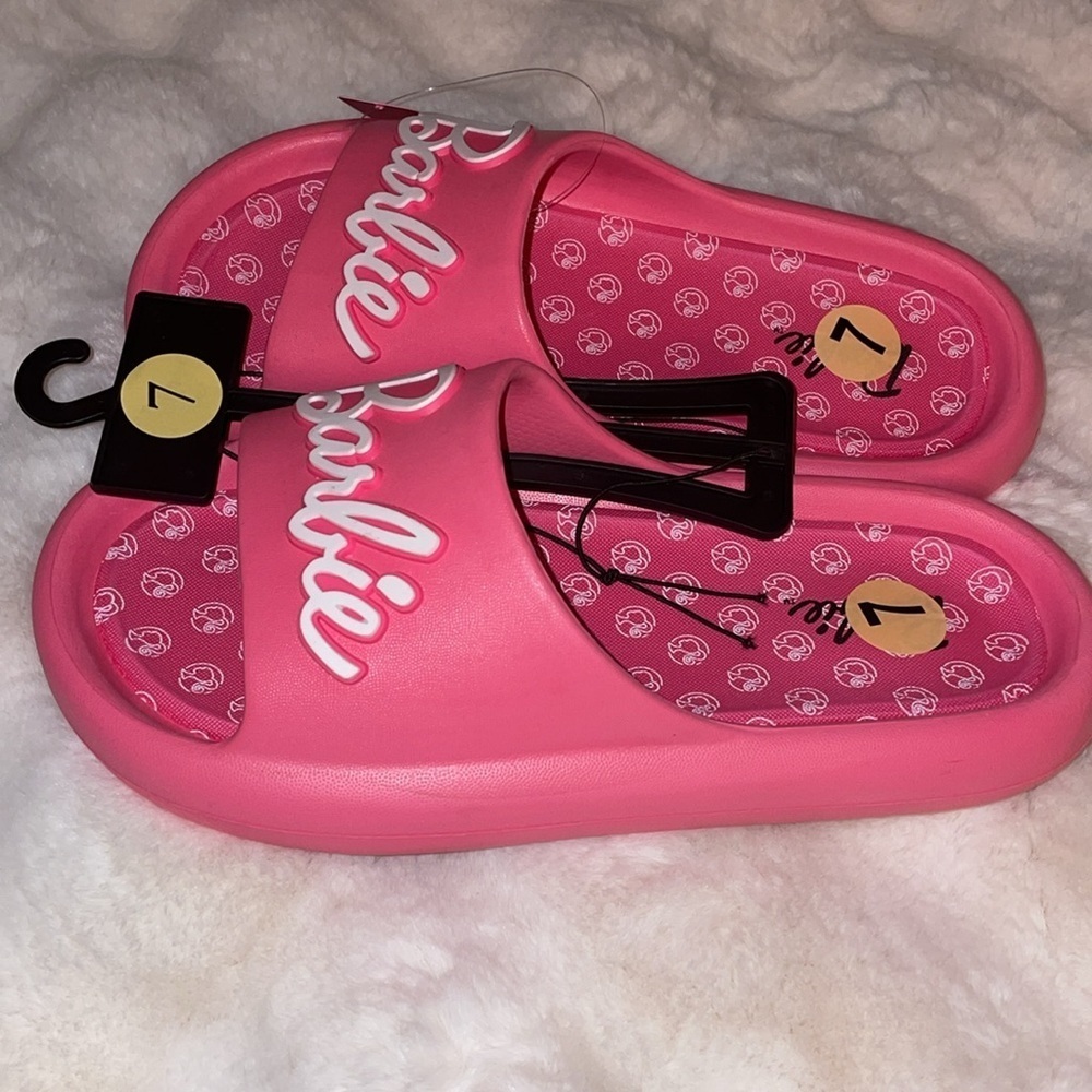 Barbie Slides Women’s Sandal’s Barbie Sandal’s Women’s Slide’s 🆕 Size 7 🩷🩷 - Picture 6 of 10